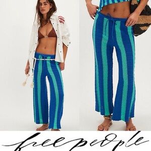 Free People Joan Fauxchet drawstring pants❤️ NWOT
